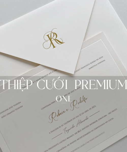 Thiệp cưới Premium