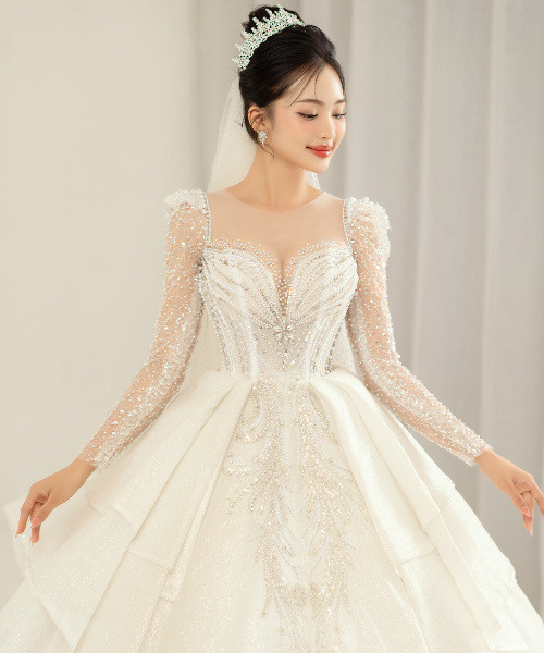 Váy Cưới Rosa - VAT009