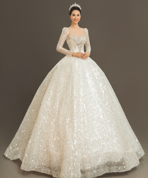 Váy Cưới Rosa - VAT043