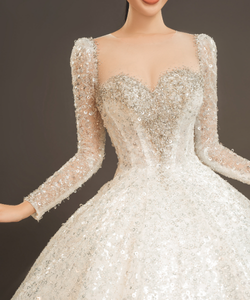 Váy Cưới Rosa - VAT043