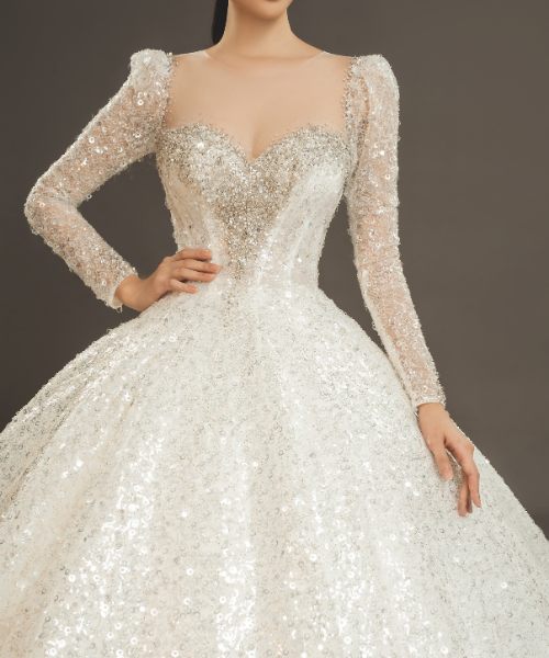 Váy Cưới Rosa - VAT043