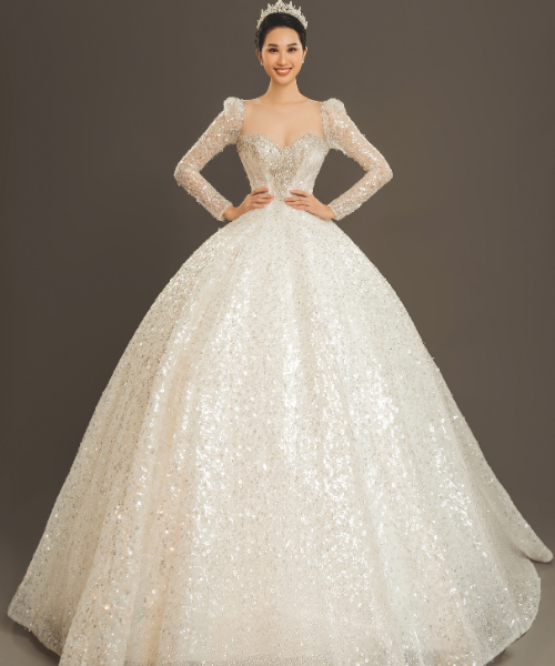 Váy Cưới Rosa - VAT043