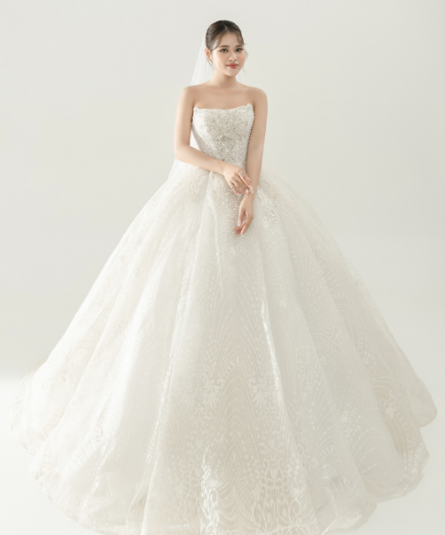 Váy Cưới Rosa - VAT054