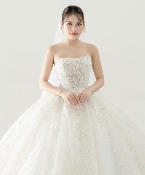 Váy Cưới Rosa - VAT054