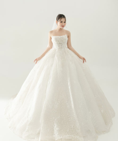 Váy Cưới Rosa - VAT054